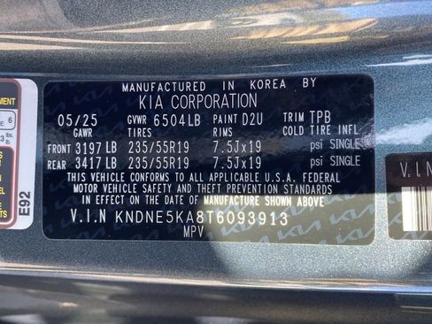 New 2026 Kia Carnival SX image 50