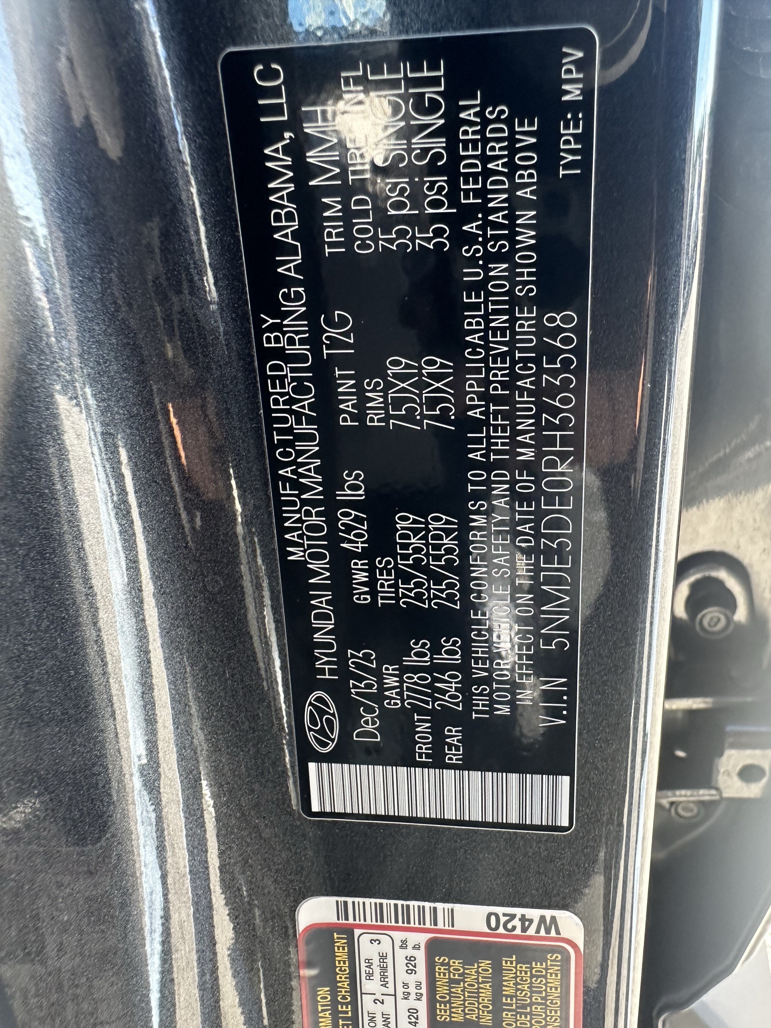 Used 2024 Hyundai Tucson Limited FWD image 30