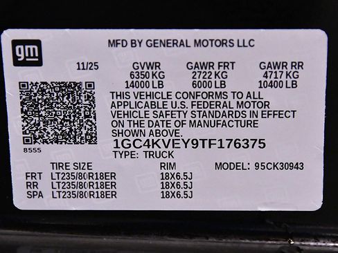 New 2026 Chevrolet Silverado 3500 High Country w/ High Country Premium Package image 13