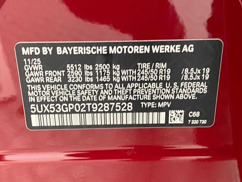 New 2026 BMW X3 xDrive30 w/ Premium Package AWD/4WD image 21