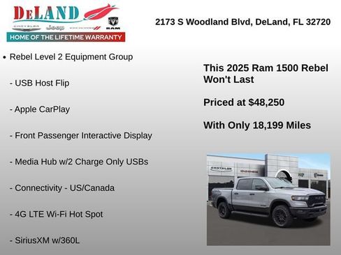 Used 2025 RAM 1500 Rebel w/ Rebel Level 2 Equipment Group AWD/4WD image 30