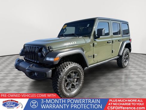 Used 2023 Jeep Wrangler Willys image 1
