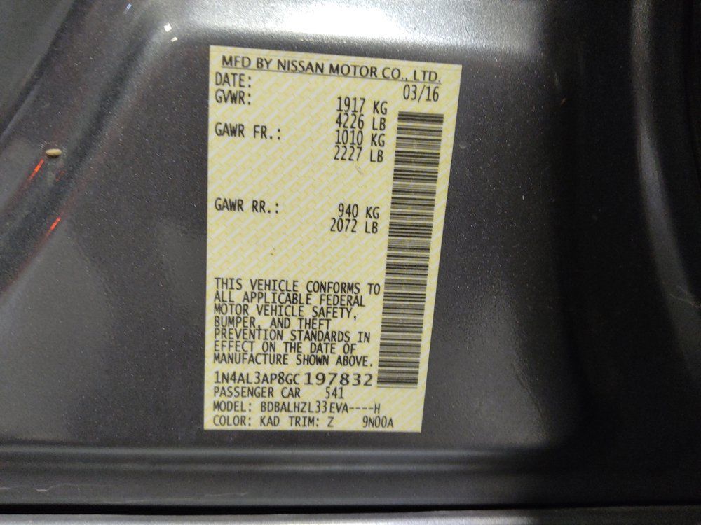 Used 2016 Nissan Altima 2.5 SR FWD image 33