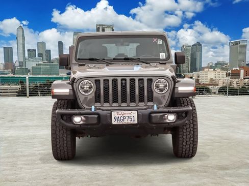 Used 2021 Jeep Wrangler Unlimited Rubicon 4xe w/ Steel Bumper Group AWD/4WD image 2