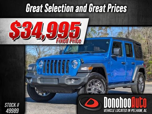Used 2024 Jeep Wrangler Sport S image 1
