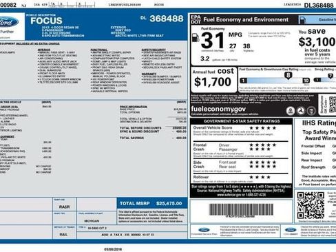 Used 2013 Ford Focus SE FWD image 5
