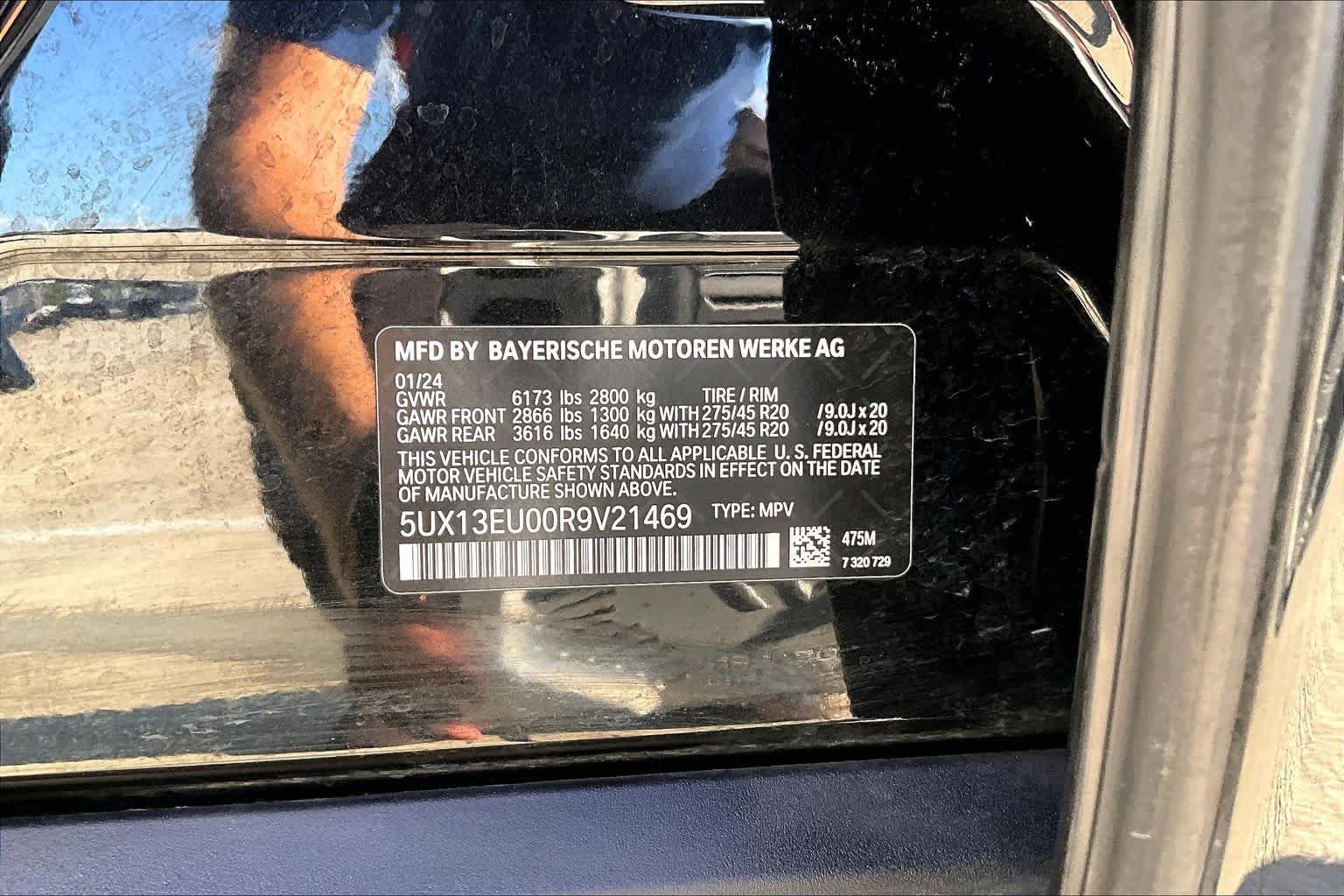 Used 2024 BMW X5 sDrive40i w/ Parking Assistance Package RWD image 33