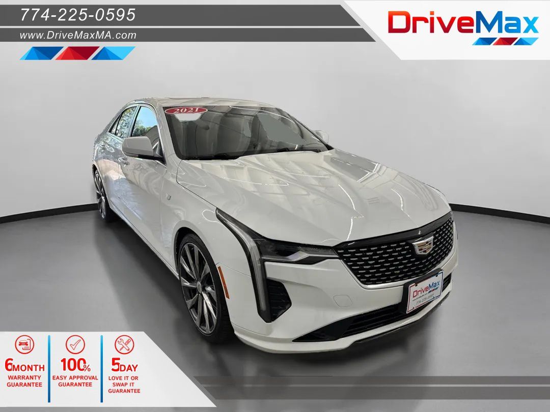 Used 2021 Cadillac CT4 Luxury w/ Sun And Sound Package RWD image 1
