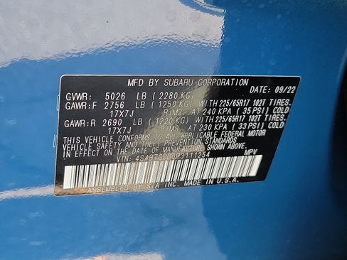 Used 2023 Subaru Outback Wilderness AWD/4WD image 24