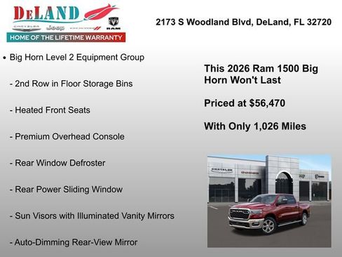 New 2026 RAM 1500 Big Horn image 6