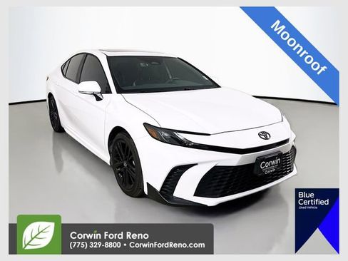 Used 2025 Toyota Camry SE w/ Multimedia Upgrade Package FWD image 1