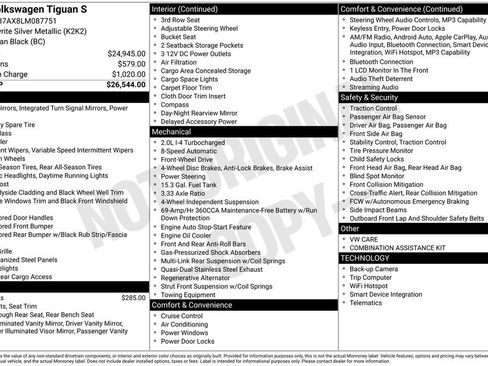 Used 2020 Volkswagen Tiguan S image 31