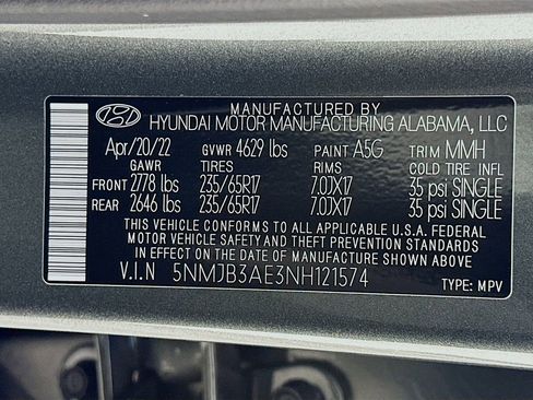 Used 2022 Hyundai Tucson SEL w/ Cargo Package FWD image 31