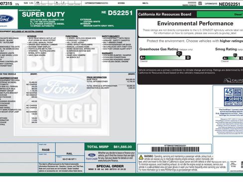 Used 2022 Ford F350 XL w/ Power Equipment Group AWD/4WD image 4