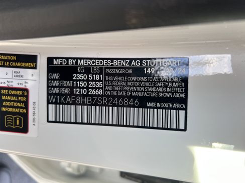 Certified 2025 Mercedes-Benz C 43 AMG 4MATIC Sedan image 37