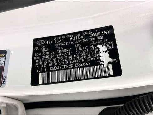 Certified 2024 Hyundai Tucson SEL AWD/4WD image 32