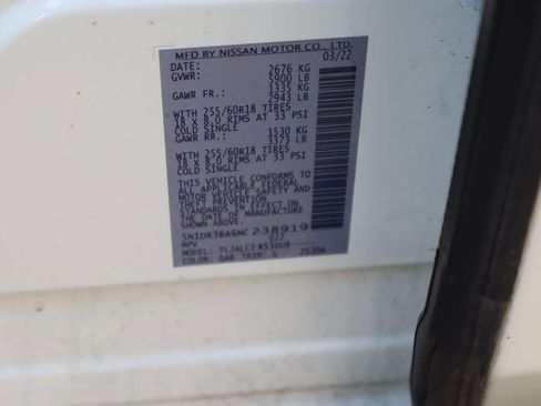 Used 2022 Nissan Pathfinder SV FWD image 31