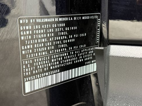 Certified 2023 Volkswagen Taos SE w/ Black Wheel Package image 28