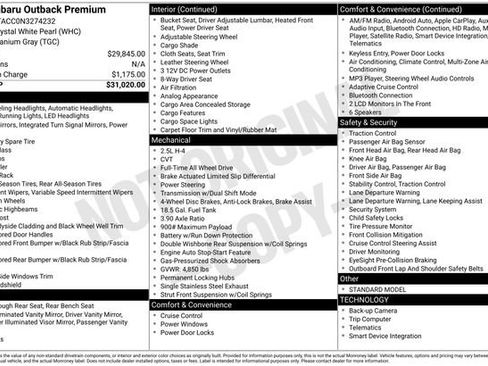 Used 2022 Subaru Outback Premium image 4