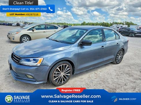 Used 2015 Volkswagen Jetta Sport image 1