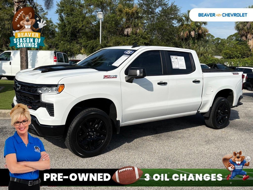 Used 2023 Chevrolet Silverado 1500 LT Trail Boss w/ Convenience Package II AWD/4WD image 1