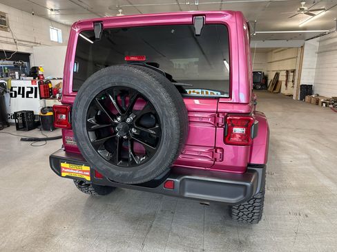 Used 2021 Jeep Wrangler Unlimited Sahara w/ Cold Weather Group image 82