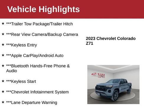 Used 2023 Chevrolet Colorado Z71 image 3