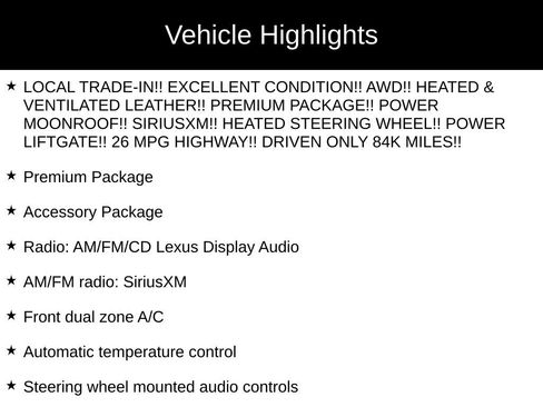 Used 2016 Lexus RX 350 AWD image 39