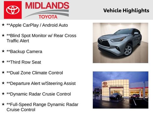 Used 2024 Toyota Highlander LE image 2