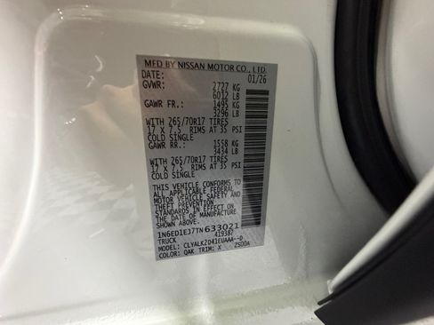 New 2026 Nissan Frontier Pro-X w/ Tow Package RWD image 25