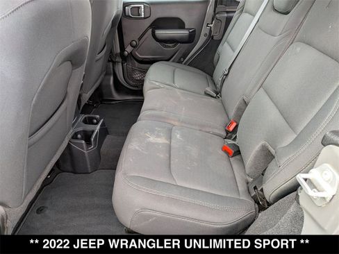Used 2022 Jeep Wrangler Unlimited Sport image 3