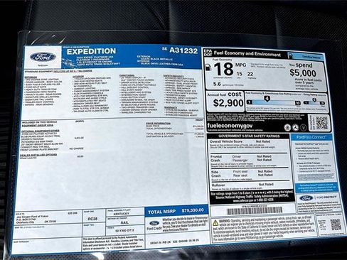 New 2025 Ford Expedition Platinum w/ Driver's Package image 14