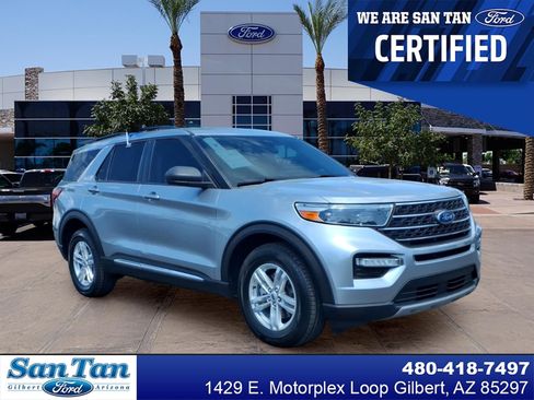 Certified 2022 Ford Explorer XLT w/ Equipment Group 202A AWD/4WD image 1