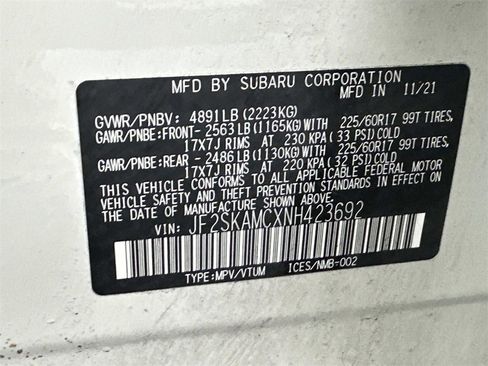 Used 2022 Subaru Forester Wilderness image 19