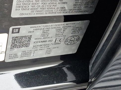 Used 2020 GMC Sierra 1500 Elevation image 30