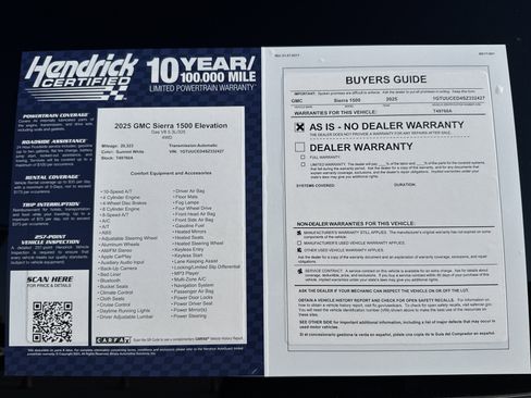Used 2025 GMC Sierra 1500 Elevation AWD/4WD image 36