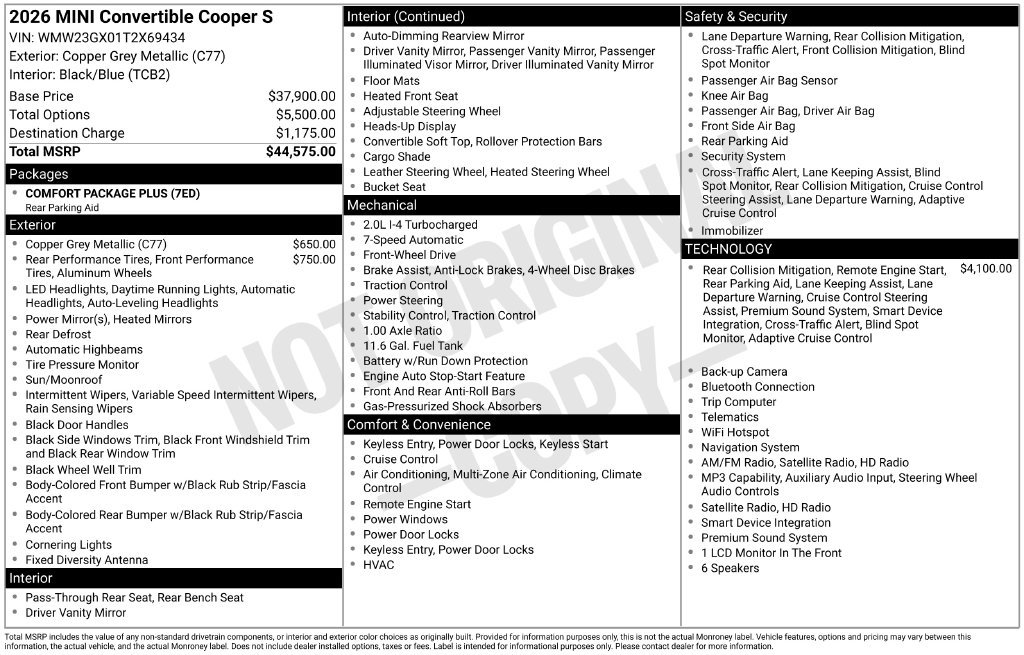 Used 2026 MINI Cooper S FWD image 14