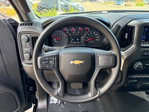 Used 2024 Chevrolet Silverado 1500 Custom w/ Turbomax Blackout Package AWD/4WD image 14