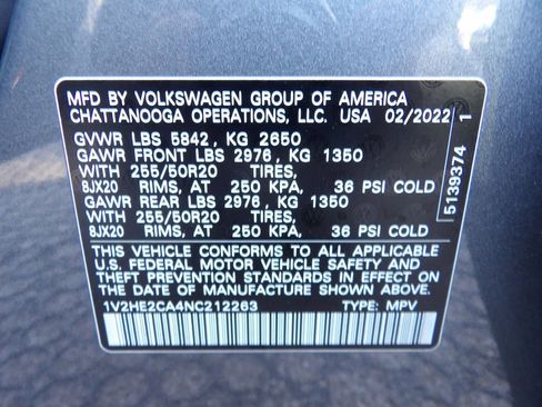 Used 2022 Volkswagen Atlas Cross Sport SE image 29