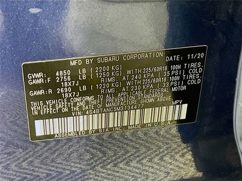 Used 2021 Subaru Outback Limited w/ Popular Package #2 image 35