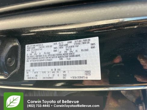 Used 2017 Ford F150 XLT w/ Equipment Group 302A Luxury AWD/4WD image 24