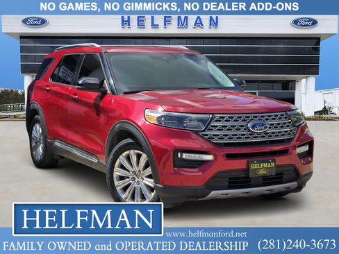 Used 2021 Ford Explorer Limited w/ Equipment Group 301A RWD image 1