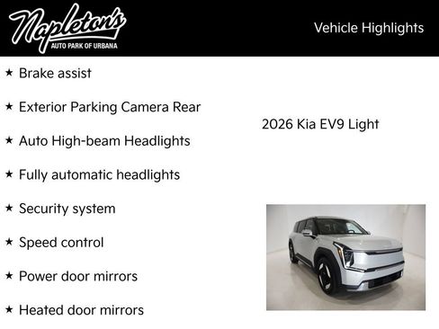 New 2026 Kia EV9 Light image 16