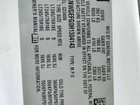 Used 2017 Chevrolet Express 2500 LS image 44