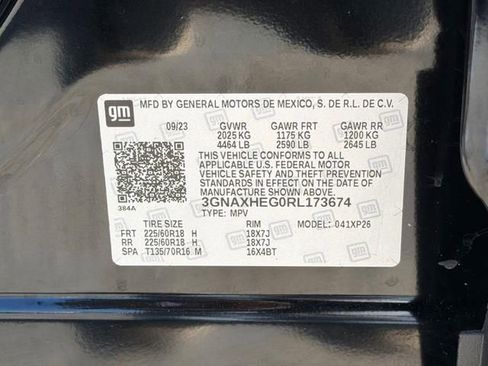 Used 2024 Chevrolet Equinox LS w/ Midnight Edition FWD image 32