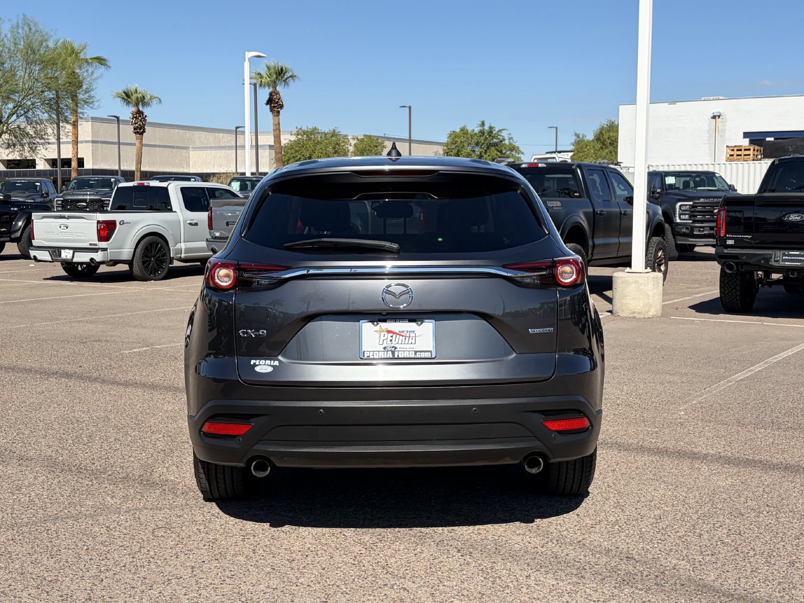 Used 2021 MAZDA CX-9 Touring w/ Touring Premium Package FWD image 4