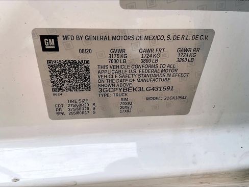 Used 2020 Chevrolet Silverado 1500 Custom w/ Custom Value Package image 34