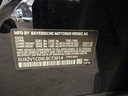 Used 2020 BMW X4 xDrive30i w/ Premium Package AWD/4WD image 12