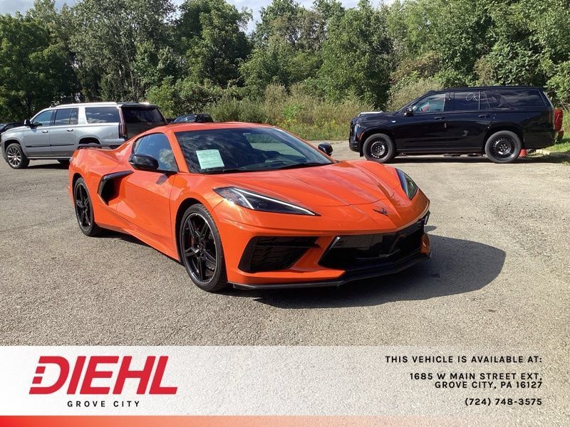 Certified 2020 Chevrolet Corvette Stingray Preferred Cpe w/ 2LT Preferred Equipment Group RWD image 1
