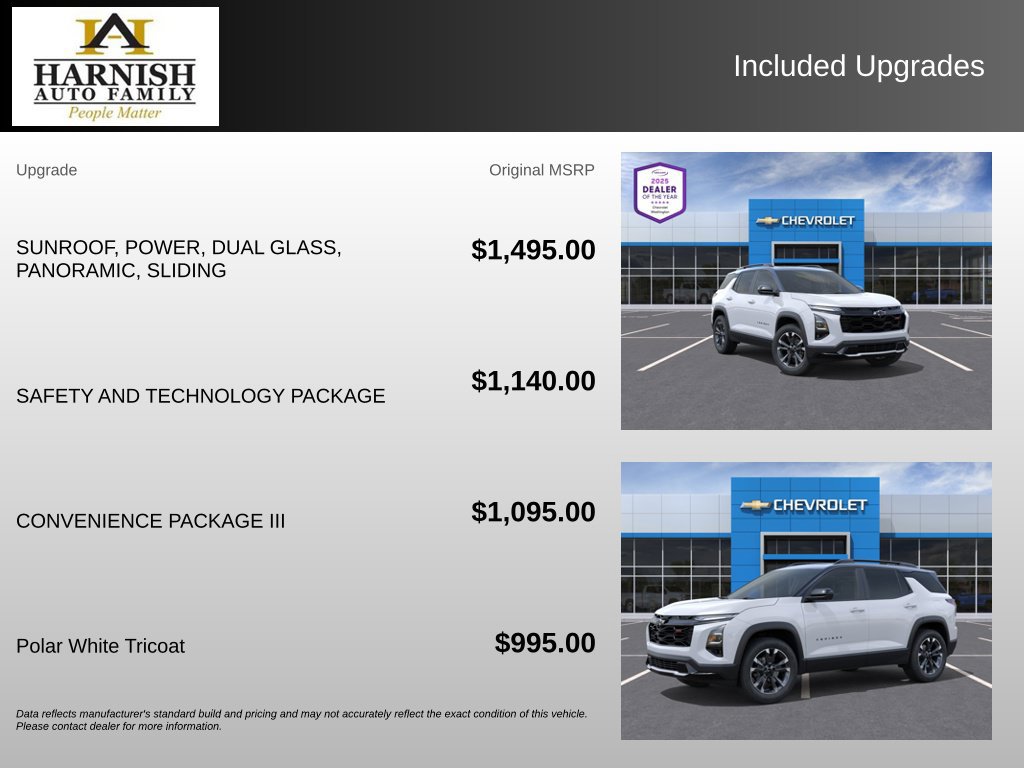 Used 2027 Chevrolet Equinox RS w/ Safety and Technology Package AWD/4WD image 4